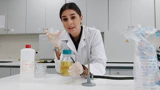 Preparation of Nutrient Agar and pour plate technique [upl. by Eelaras120]