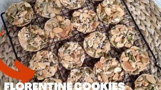 FLORENTINE COOKIES  CRUNCHY CARAMEL ALMOND  TENG TENG SULTAN [upl. by Rebm]