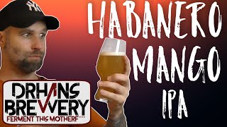 Mango Habanero IPA  All Grain Recipe [upl. by Dorey366]