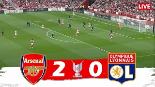 Arsenal vs Lyon  Emirates Cup 2024 Full Match [upl. by Anelad406]