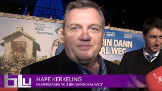 Hape Kerkeling Interview  quotIch bin dann mal wegquot Filmpremiere Berlin  blu [upl. by Akiram]