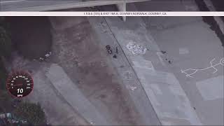 Live Video Police pursuit in LA County [upl. by Grinnell434]