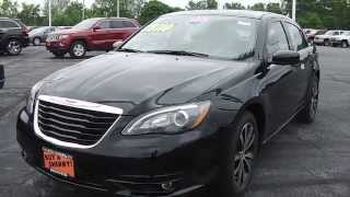 2013 Chrysler 200 Limited Sedan Black for sale Dayton Troy Piqua Sidney Ohio  26740 [upl. by Aciras]