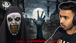 I PLAYING A NEW HORROR GAME  TECHNO GAMERZ [upl. by Sinnel]