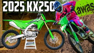 2025 Kawasaki KX250  First Ride Review  Cycle News [upl. by Anim700]