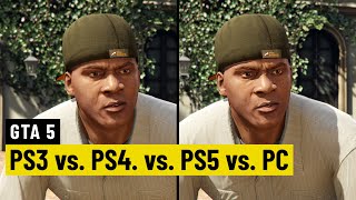 Grand Theft Auto V  PS5  Xbox Series  PC  Graphics Comparison [upl. by Romano705]