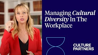 Managing Cultural Diversity In The Workplace [upl. by Alael]