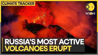 Volcanoes rumble into action in Russias far east  WION Climate Tracker [upl. by Seumas480]