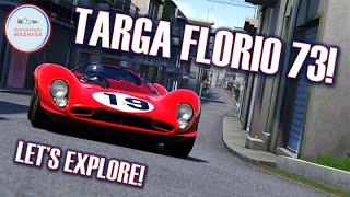 Lets Explore The NEW Targa Florio 1973  Abulzz Targa Florio 73  Assetto Corsa [upl. by Latsyrcal]