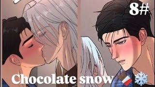 bl anime love story  chocolate snow 🍫❄️ Hindi dub part 8 [upl. by Ayinat]