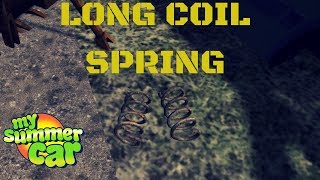 Long Coil Spring Location Tutorial  My Summer Car 23 [upl. by Russi619]