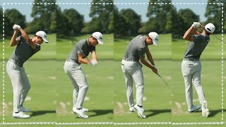 Collin Morikawa Swing Sequence with Pitch Shots [upl. by Eelsha]