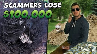 Scammers Rage After Losing 100000 [upl. by Geminian]