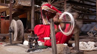 How was it made Traditional Indian Weaving [upl. by Abrahamsen]