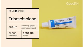 Triamcinolone Trianex Uses How It Works and Possible Side Effects  GoodRx [upl. by Hartzel95]