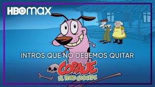 Coraje el perro cobarde  Intro en español  HBO Max [upl. by Imak]