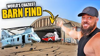 Should I Buy This Chinook Helicopter Craziest Barn Find Ever [upl. by Anairol]