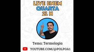 LIVE  Revisão ENEM  Termologia [upl. by Anawit]