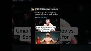 Umar Nurmagomedov vs Song Yadong ufc mma umarnurmagamedov songyadong [upl. by Aryahay189]