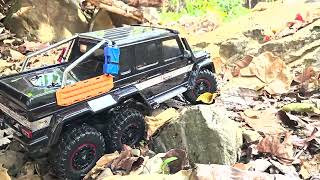 Traxxas TRX6 Mercedes Benz AMG G63 6x6 Off Road Adventure 110 Scale [upl. by Rector94]