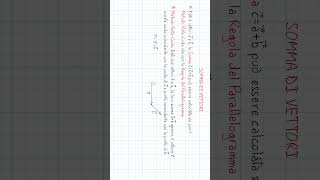 Operazioni con i Vettori  Parte c fisica matematica ProntoSoccorsoStudenti [upl. by Stanwood]