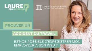 Estce possible denregistrer mon employeur à son insu   Laure des Questions  Épisode 103 [upl. by Worra]