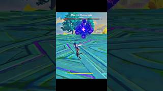 Defeating Electro Hypostasis in Genshin Impact😱 shorts youtubeshorts viralshorts genshinimpact [upl. by Euqcaj]