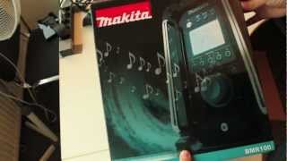 Makita BMR 100 Baustellenradio [upl. by Giannini]