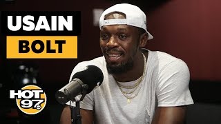 Usain Bolt Addresses Why He Stopped Running Track amp CoSigning New Athletes  New Venture [upl. by Rekyr]