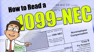 How to Read your 1099NEC Tax Form  NonEmployee Compensation  Money Instructor [upl. by Geffner]