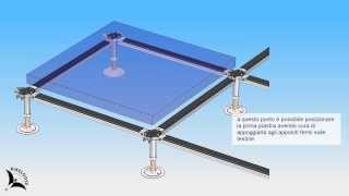 Istruzioni di montaggio per pavimento sopraelevato [upl. by Saba]