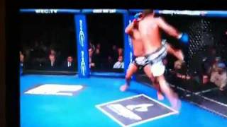 Anthony Pettis greatest kick in MMA history [upl. by Mackie946]