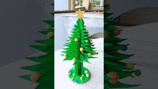 🔔🎄How to Make Paper Christmas Tree 🌲  DIY Christmas tree diy christmas shorts [upl. by Welcher]