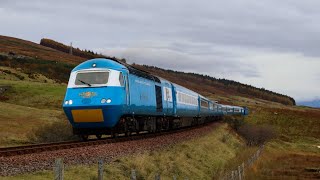 The first ever HST on the Kyle of Lochalsh line [upl. by Perice]