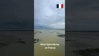 🌍 Découvrez la magie du Mont SaintMichel  🏰🇫🇷 MontSaintMichel VoyageFrance shorts [upl. by Ibob55]