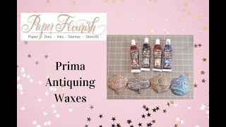 Prima Antiquing Waxes [upl. by Ynots]