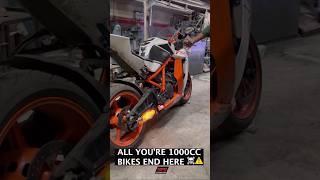 KTM RC 8 1190 🥵vs zx10r vs R1 vs bmw s1000 RR vs gixxer 🏍️ vs penicillin v4s [upl. by Adiahs201]