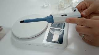 Micropipette calibration  Calibrage des micropipettes [upl. by Rocca]