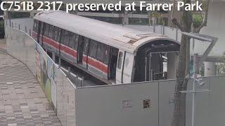 C751B 2317 upgrading at Farrer Park [upl. by Chelsea105]