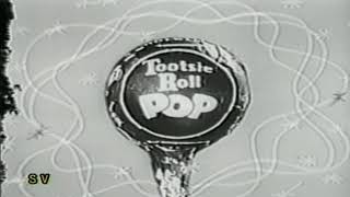 Vintage 50s Tootsie Roll Pop Commercials [upl. by Nile]