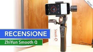 Stabilizzatore per Smartphone  ZhiYun Smooth Q  RECENSIONE ITA [upl. by Freedman]