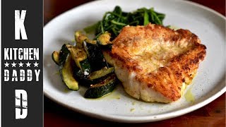 Pan Fried Grouper  Kitchen Daddy [upl. by Hugues]