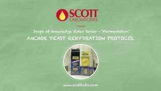 Scott Laboratories  Rehydration Protocol for Anchor Yeast [upl. by Christos]