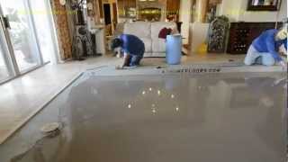 Super Flat Concrete Leveling With The DustRam™ System 116quot Flat In 50 Linear Feet [upl. by Spiegel615]