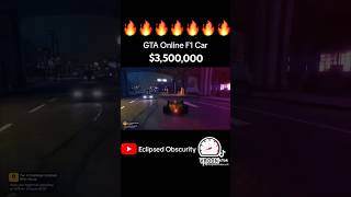 GTA Online  F1 Car 35 Million 🙀😳shorts gaming trending formula1 gta [upl. by Annaierb]