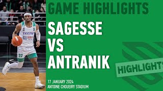 Highlights Sagesse vs Antranik  Game 17 January 2024 [upl. by Ytiak]