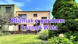 REZERWACJA  Dom bliźniak z garażem i ogrodem  Poznań Wola piotrkowalnieruchomosci [upl. by Yob938]