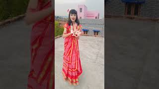 dekh mon kash bon song  Durga Puja special viral dance shorts ashchhe bochhor aabar hobe  viral [upl. by Elleirol]