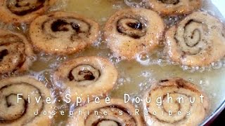 Chinese Five Spice Doughnut 鹹煎餅 Homemade Cinnamon Rolls [upl. by Yddub818]