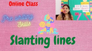 How to teach Slanting lines [upl. by Secor]